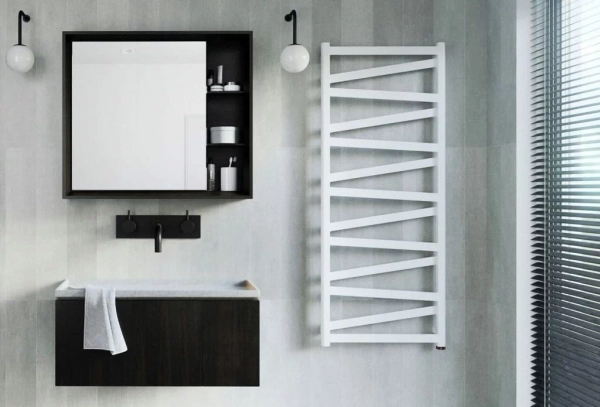 Zdjęcie 1 - Grzejnik dekoracyjny TERMA VIPERA 1230x500 456W Biały