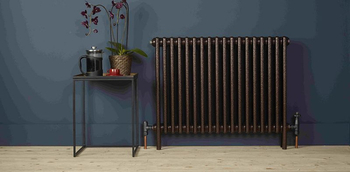 Nawigacja zdjęcie 2 - Grzejnik dekoracyjny poziomy Zehnder Charleston 500x828 929W