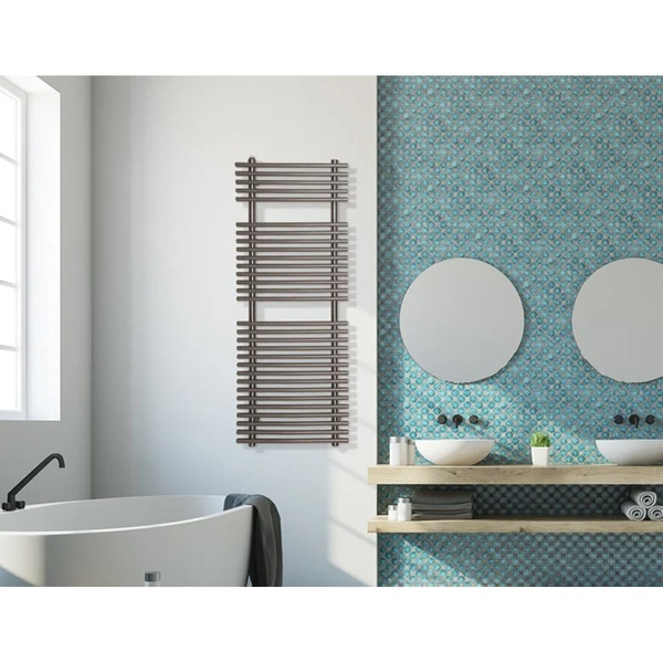 Zdjęcie 1 - Grzejnik dekoracyjny LUXRAD PIKO 1238x680 695W antracyt (RAL 7016) 