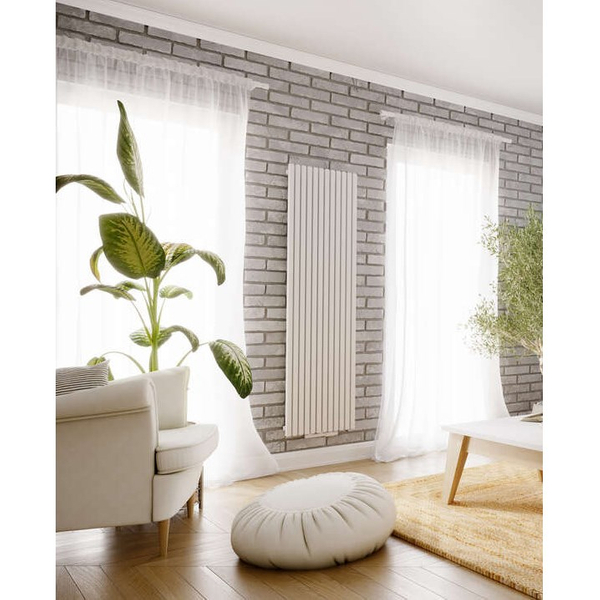 Zdjęcie 1 - Grzejnik dekoracyjny LUXRAD KOBE 2000x310 1072W biały (RAL 9003)