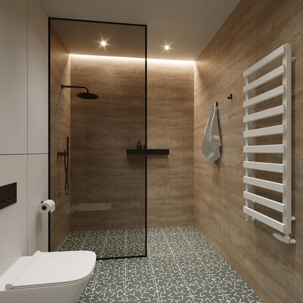 Zdjęcie 1 - Grzejnik dekoracyjny LUXRAD SCALA NEW 1230x500 546W biały (RAL 9003)