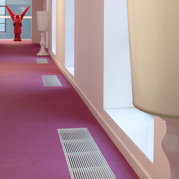 Nawigacja zdjęcie 4 - Grzejnik dekoracyjny JAGA Mini Canal - ramka typu L 4500X90 947W