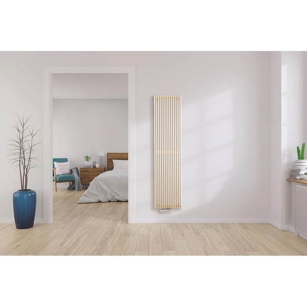 Zdjęcie 1 - Grzejnik dekoracyjny LUXRAD CHEBBI 1500x440 879W biały (RAL 9003)