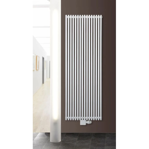 Zdjęcie 1 - Grzejnik dekoracyjny LUXRAD TOBA PODWÓJNA 600x510 545W biały (RAL 9003)